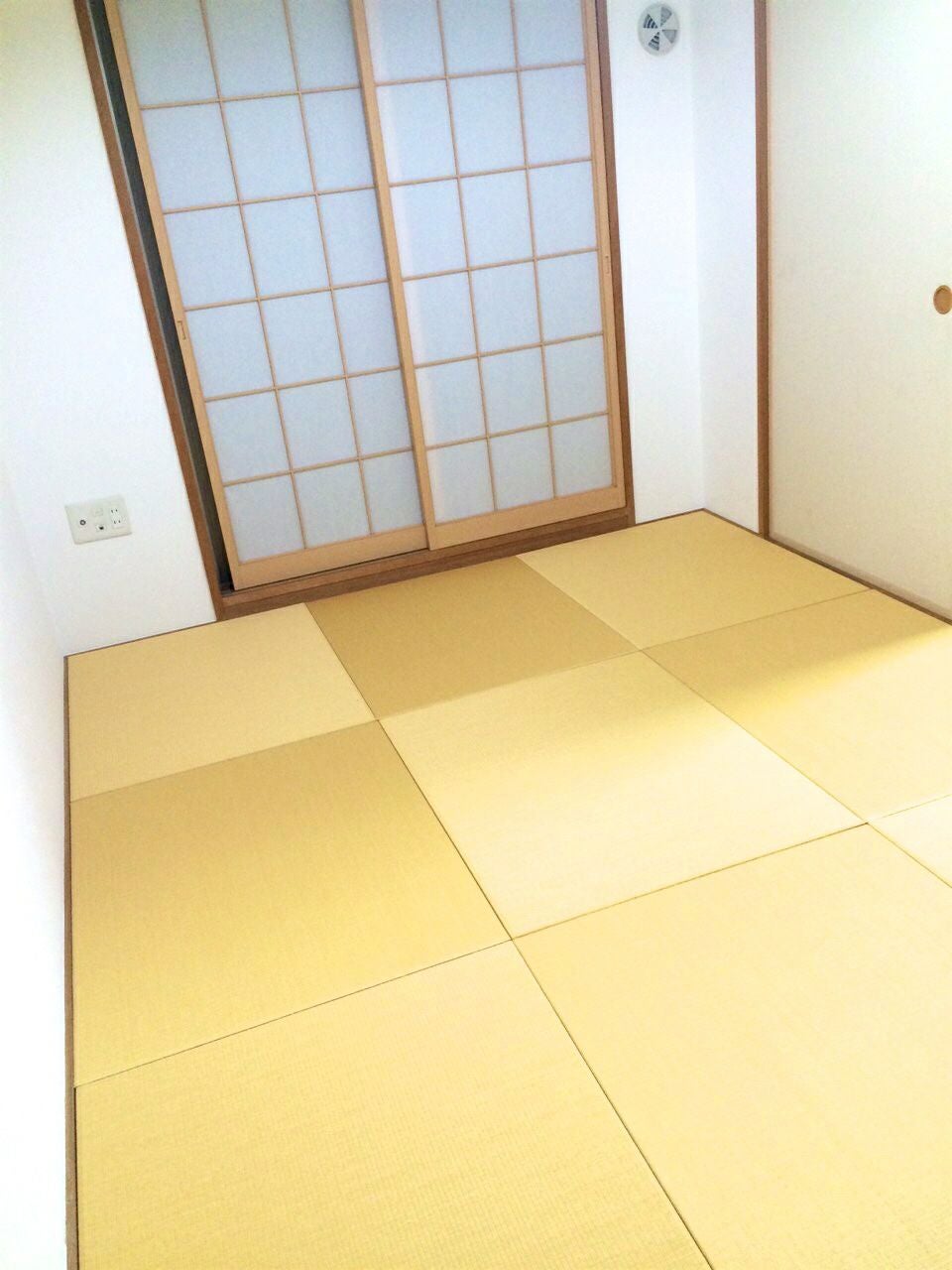 黄金色 清流（和紙表）フローリング用 置き畳 82cm×82cm×厚み15mm