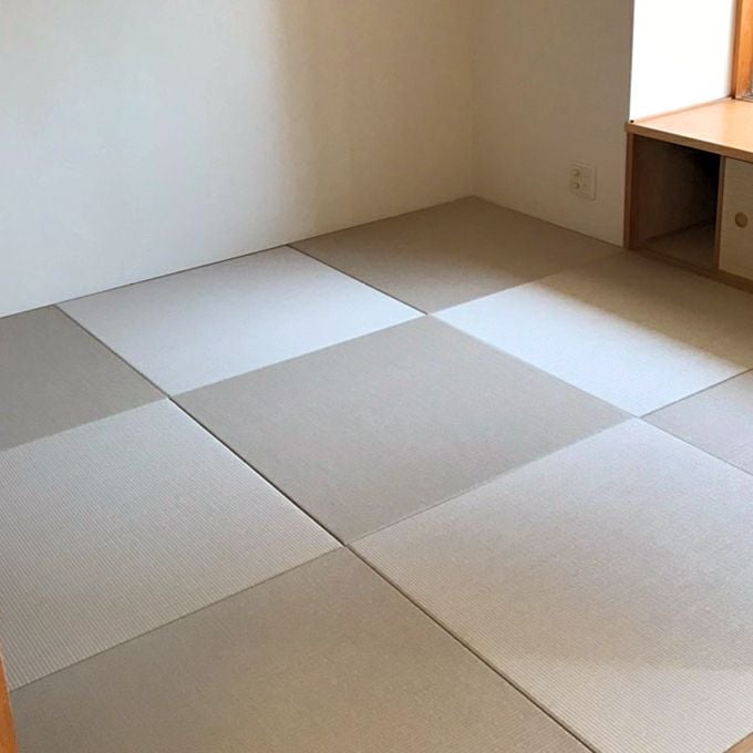 置き畳　ダイケン　灰桜 置き畳ダイケン和紙表【清流】灰桜色サイズオーダー承ります | 吉田畳