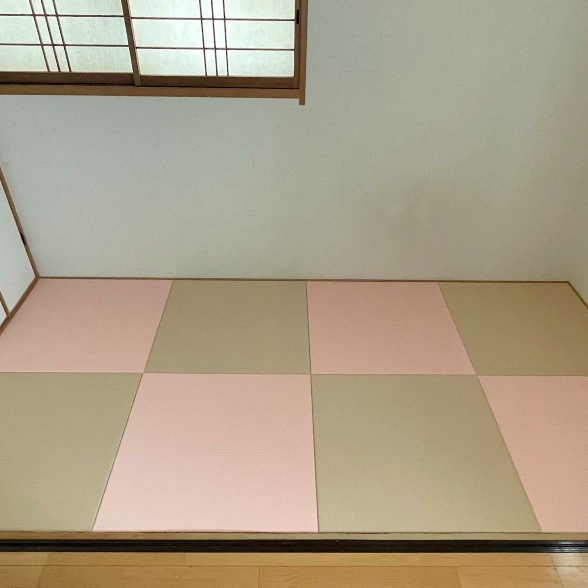 薄桜色と白茶色のセット