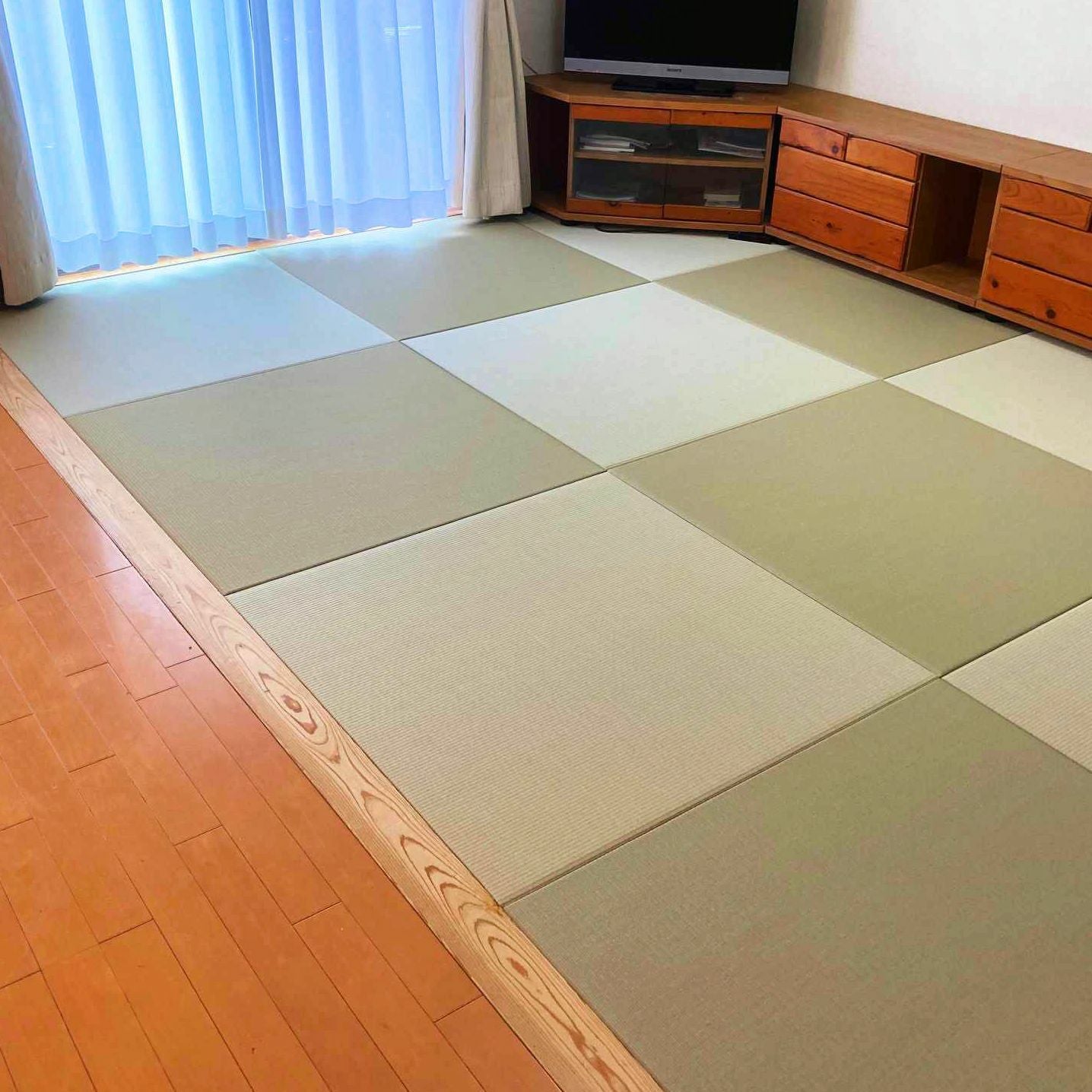 美草(MIGUSA) 目積-緑(みぐさ めせき-みどり) 82cm×82cm×15m | 琉球畳