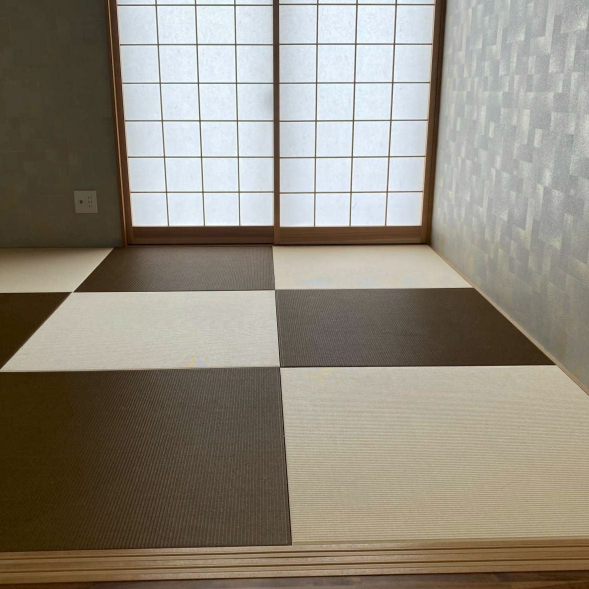 美草(MIGUSA) 目積-アイボリー 82cm×82cm×15mm | 琉球畳どっとこむ