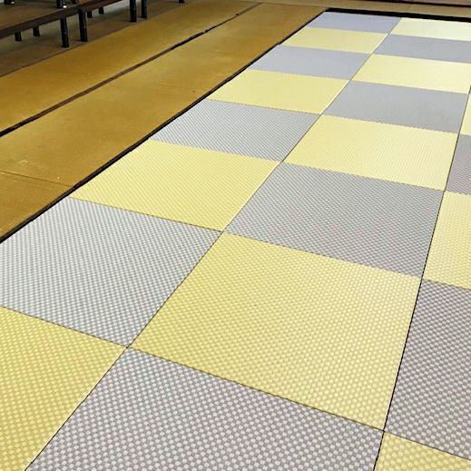 美草(MIGUSA) 市松-ピンク 82cm×82cm×15mm 置き畳 | 琉球畳どっとこむ