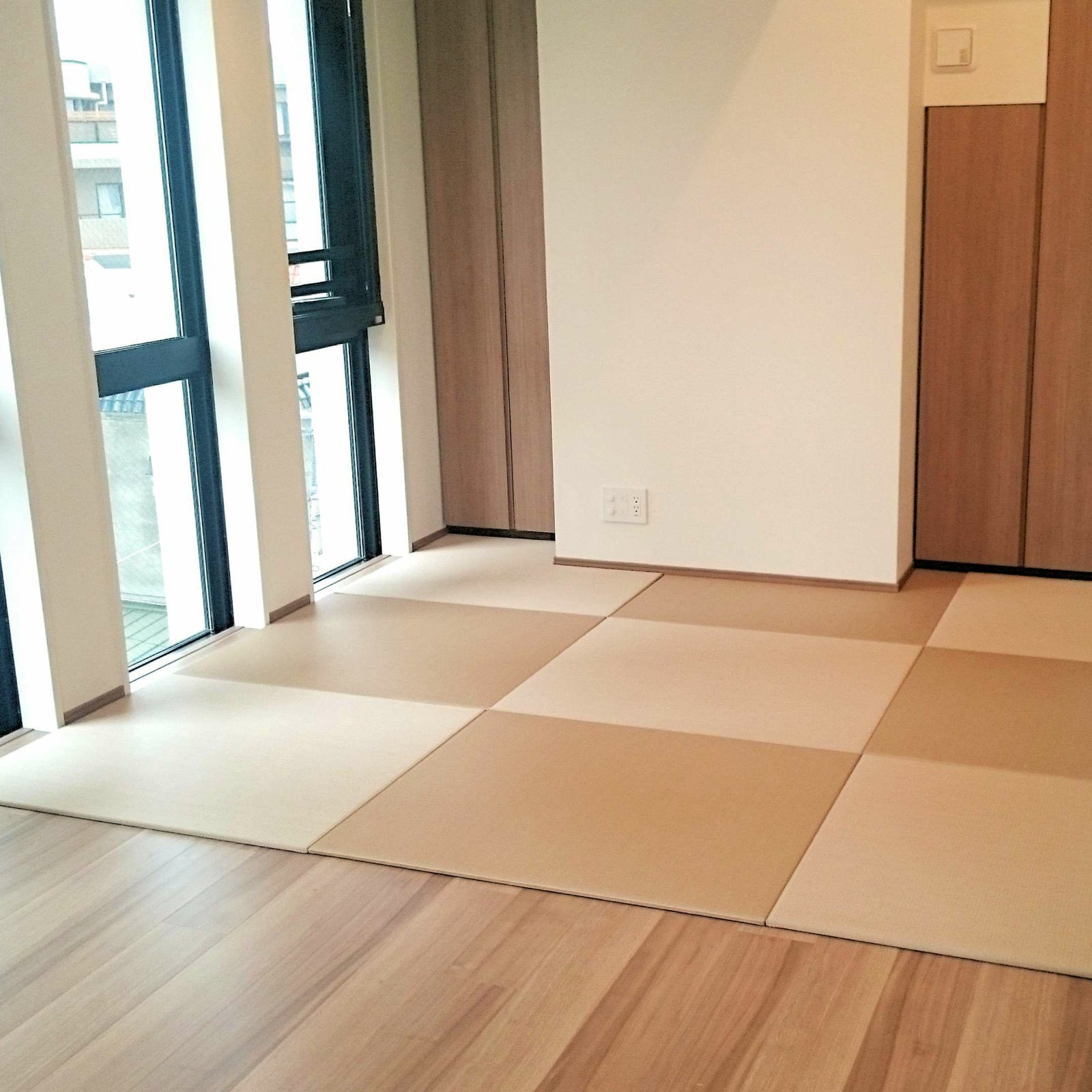目積モカベージュ新築住宅に設置