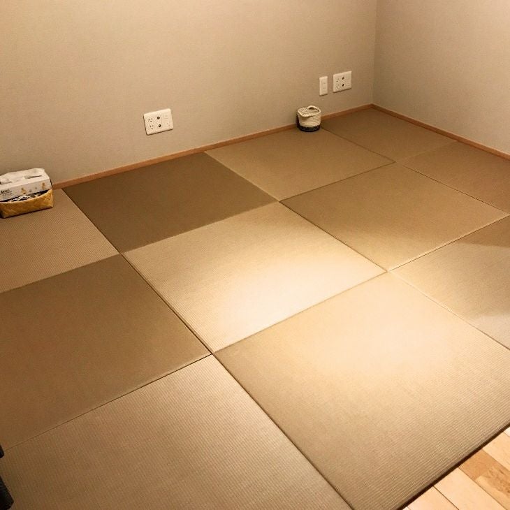 美草(MIGUSA) 目積-モカベージュ 82cm×82cm×15mm | 琉球畳どっとこむ